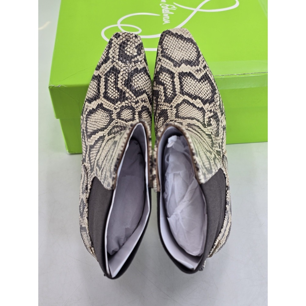 NIB Sam Edelman Women's Margo Ankle Boot - Color Roccia Python - Size 7M - Picture 13 of 13